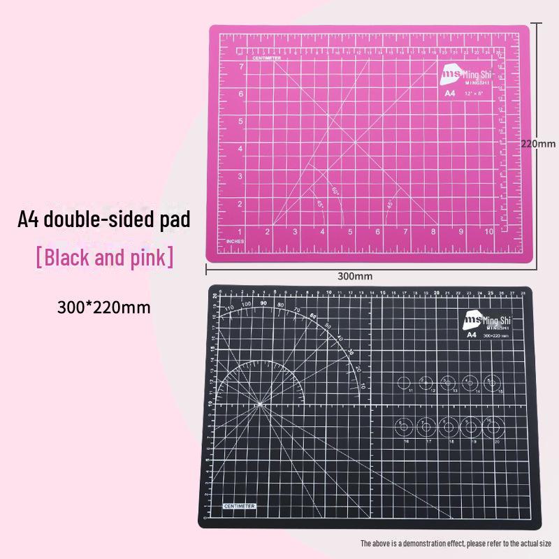 A3/A4/A5 Multi-Layer Black Core Cutting and Engraving Pad for Arts, Crafts, and Writing
