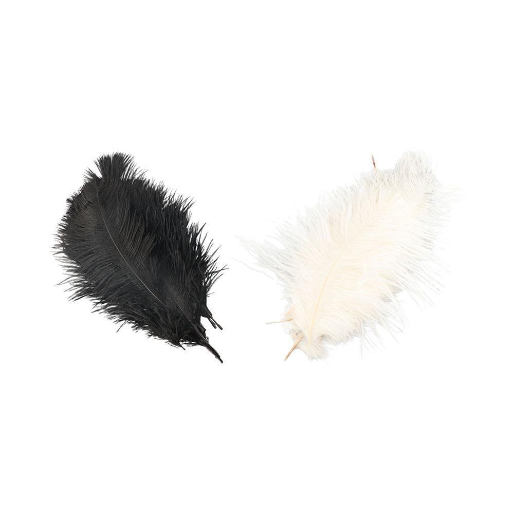 Natural Accessories Colorful Jewelry Making Clothing Decoration Home Decor Ostrich Feathers Plumas