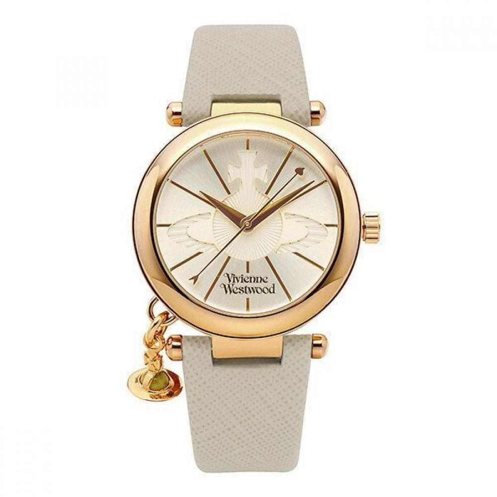 

Vivienne WeStwood Luxury Vivienne WeStwood Vv006gdcm Women S Leather Watch VV006GDCM