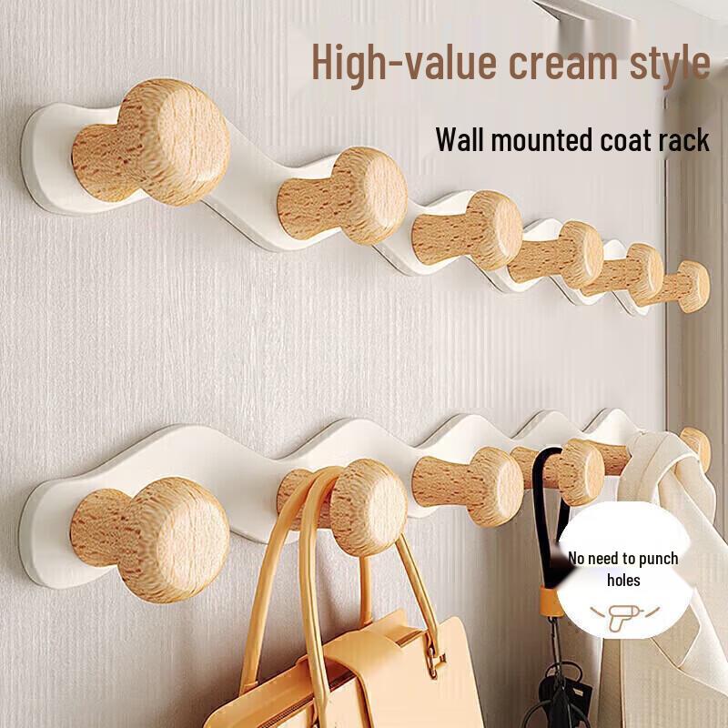 Heavy-Duty Punch-Free Over-the-Door/Wall Hooks