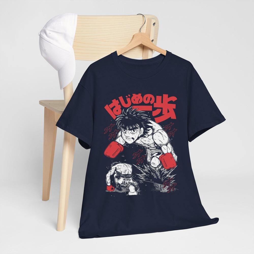 Hajime No Ippo Tshirt Kamogawa Boxing Gym Ippo Makunouchi Kbg Shirt Sports S
