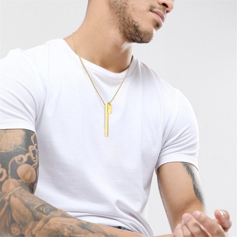 Meditation Mindfulness Breathing Necklace Stainless Steel Whistle Pendant Necklaces Breathing Exercise for Relaxation