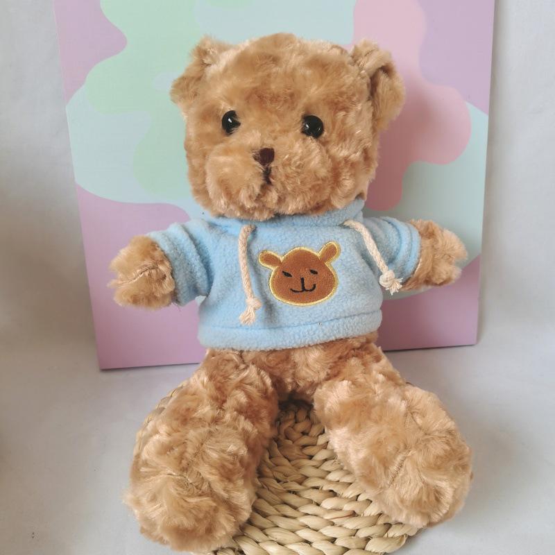 Cute Plush Panda Teddy Bear Doll In Clothes - Small Children's Gift Toy