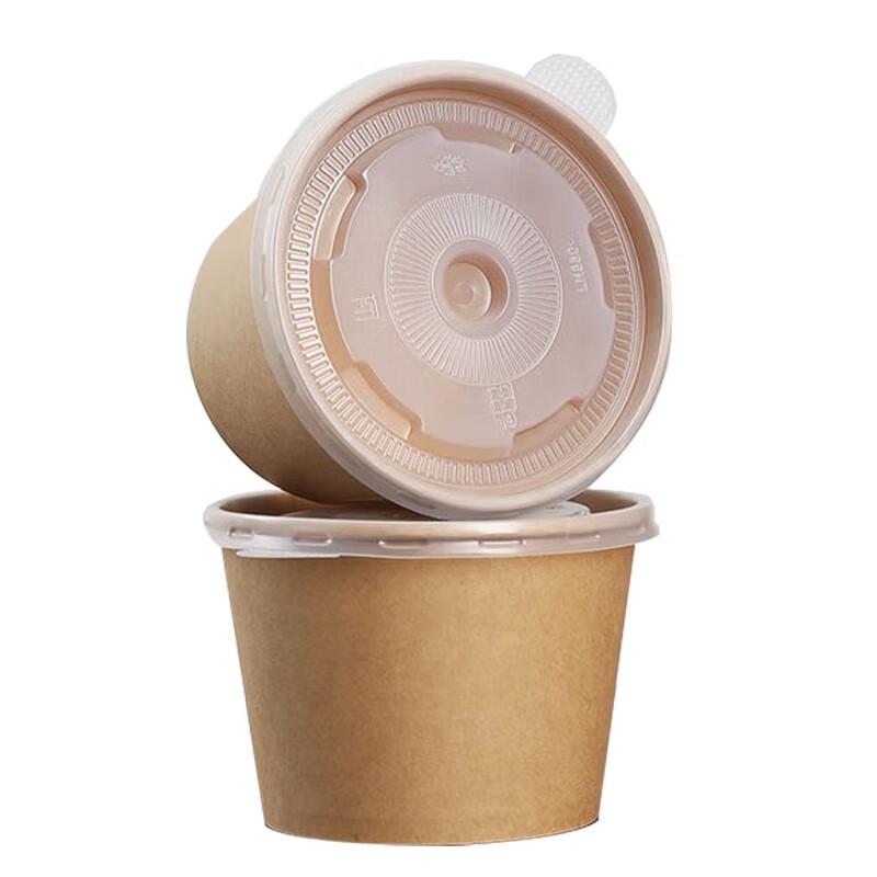 

Fangcaodi Bamboo Fiber Disposable Takeout Bowls