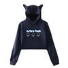 New Astro Bot Pullover Girls Casual Cat Cropped Hoodies Female Long Sleeve Sweatshirts Crop Top Women's Hoodie Sexy Tops