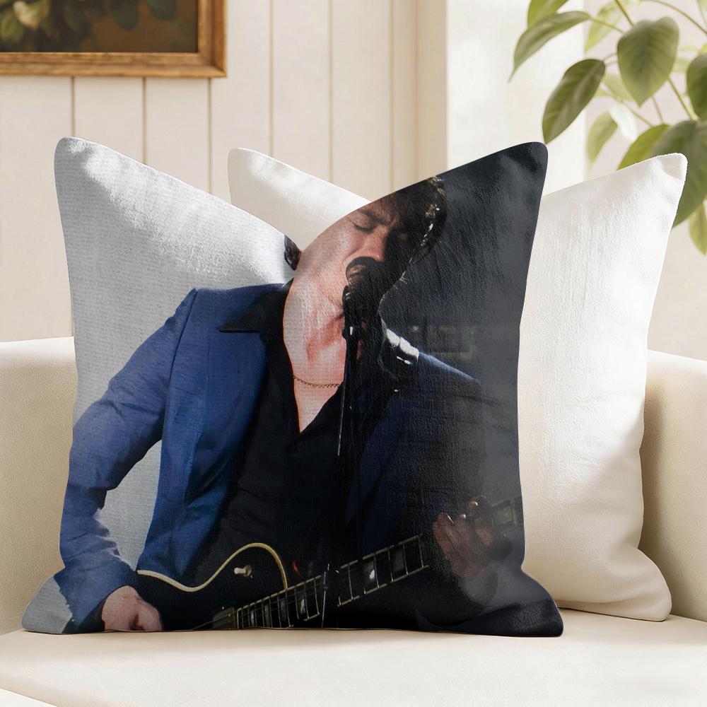 AArctic Monkeys Band Cushion Cover Eco Linen Pillow Case DoubleSided Print Breathable Durable Zipper Home Decor Gift