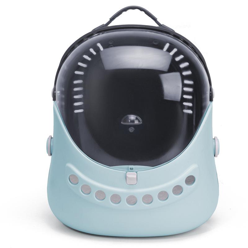 

Дышащая сумка для кошек большой емкости, портативные принадлежности для кошек, космическая капсула, затеняющий рюкзак на плечо для домашних животных, подходит для кошек 34X28X40CM