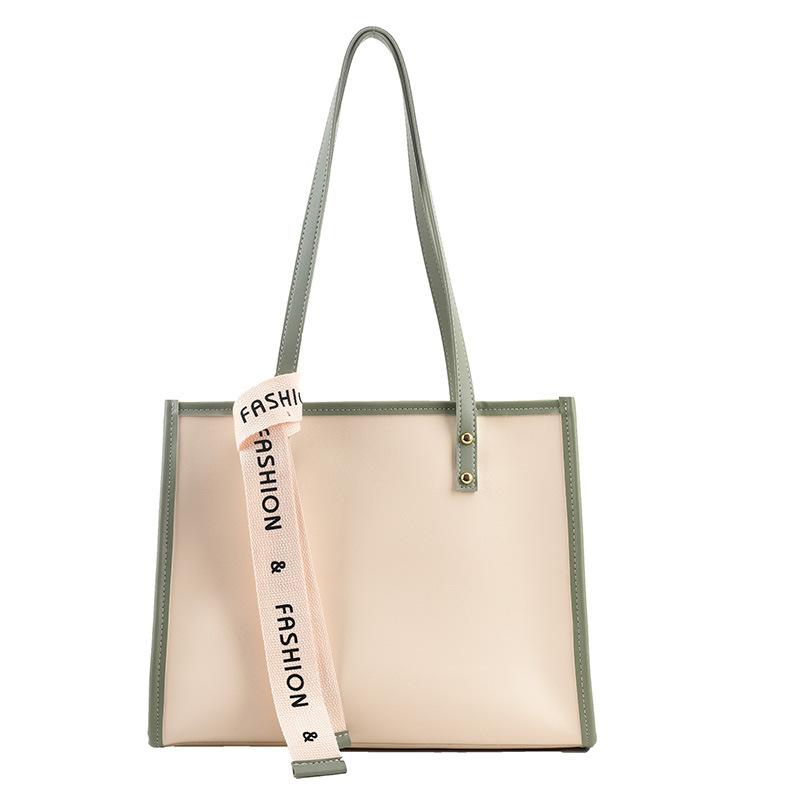 Niche Single Shoulder Big Bag Women's New University Class Tote Bag Versatile Large Capacity Commuter Bag High Sense