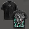 Anime My Hero Academia Izuku Midoriya Eri Kleidung Herren Damen Kurzarm T-Shirts Gewaschenes Baumwoll-T-Shirt Retro T-Shirt Lockeres T-Shirt