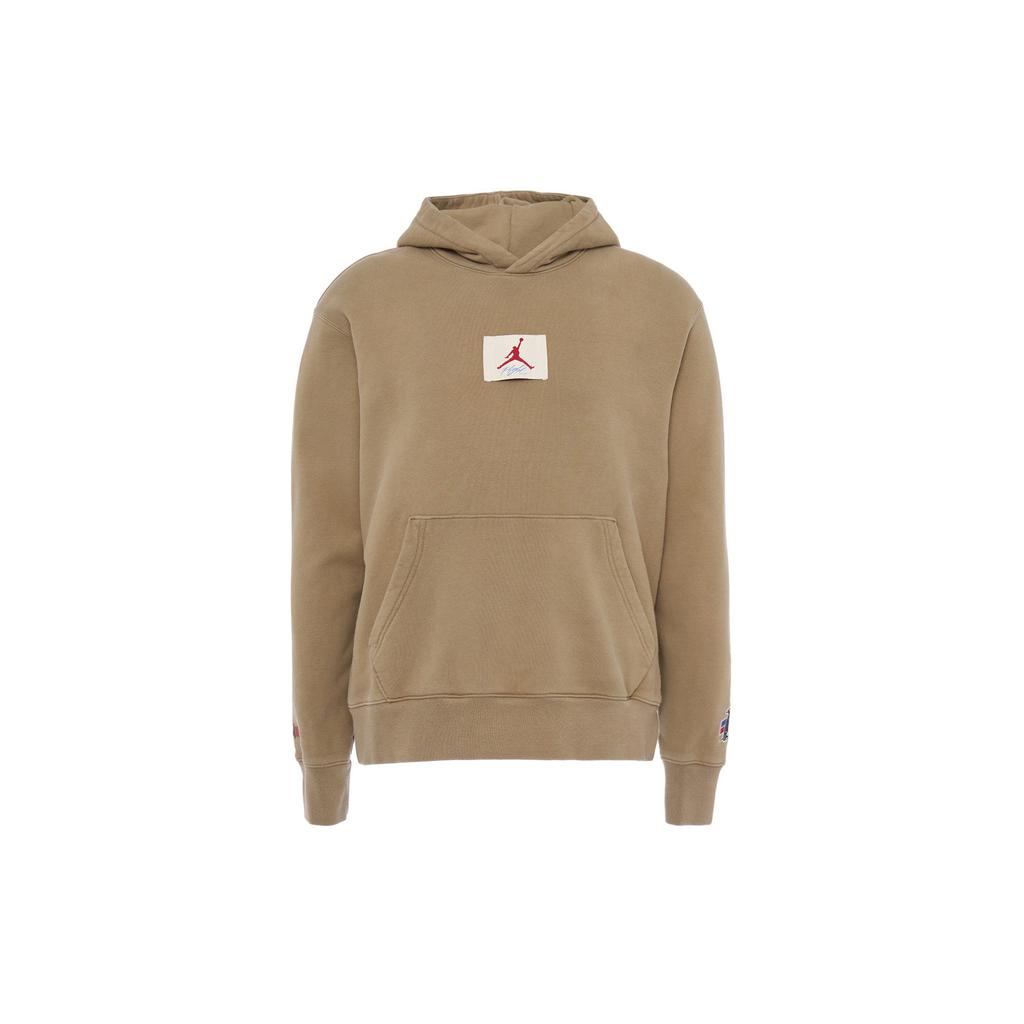 Jordan X Two 18 Sweatshirts Men's Khaki Hooded Moderate Regular DV6961-258