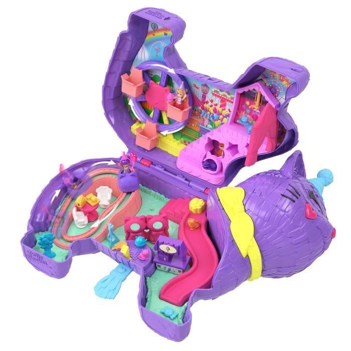 Polly Pocket - Kattungefest-lekesett - Med minifigurer og tilbehør - Polly Pocket - JFT90