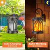 Dancing Flame Solar Light For Outdoor Solar Lantern Outdoor Flame Lamp Clip Lantern Landscape Pendant Lamp Outdoor Solar Lights