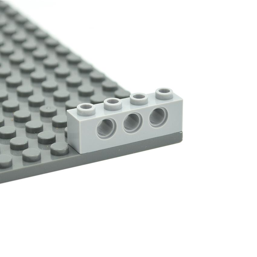 Compatible Assembles Particles 3701 1x4 With 3 Holes For Building Blocks Parts DIY Educational Crea