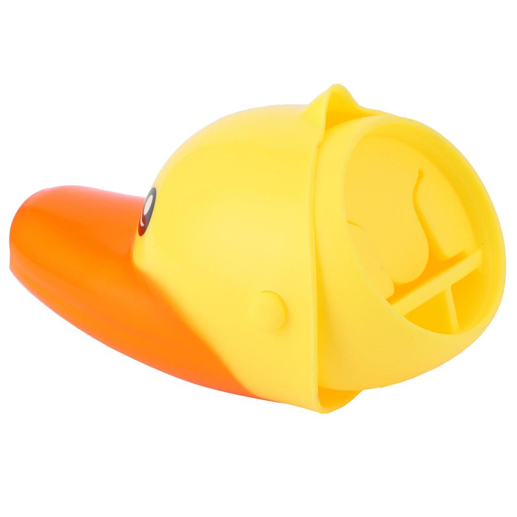 Lovely Cartoon Faucet Extender Water Nozzle Extender for Baby Kid Hand Washing SuppliesYellow