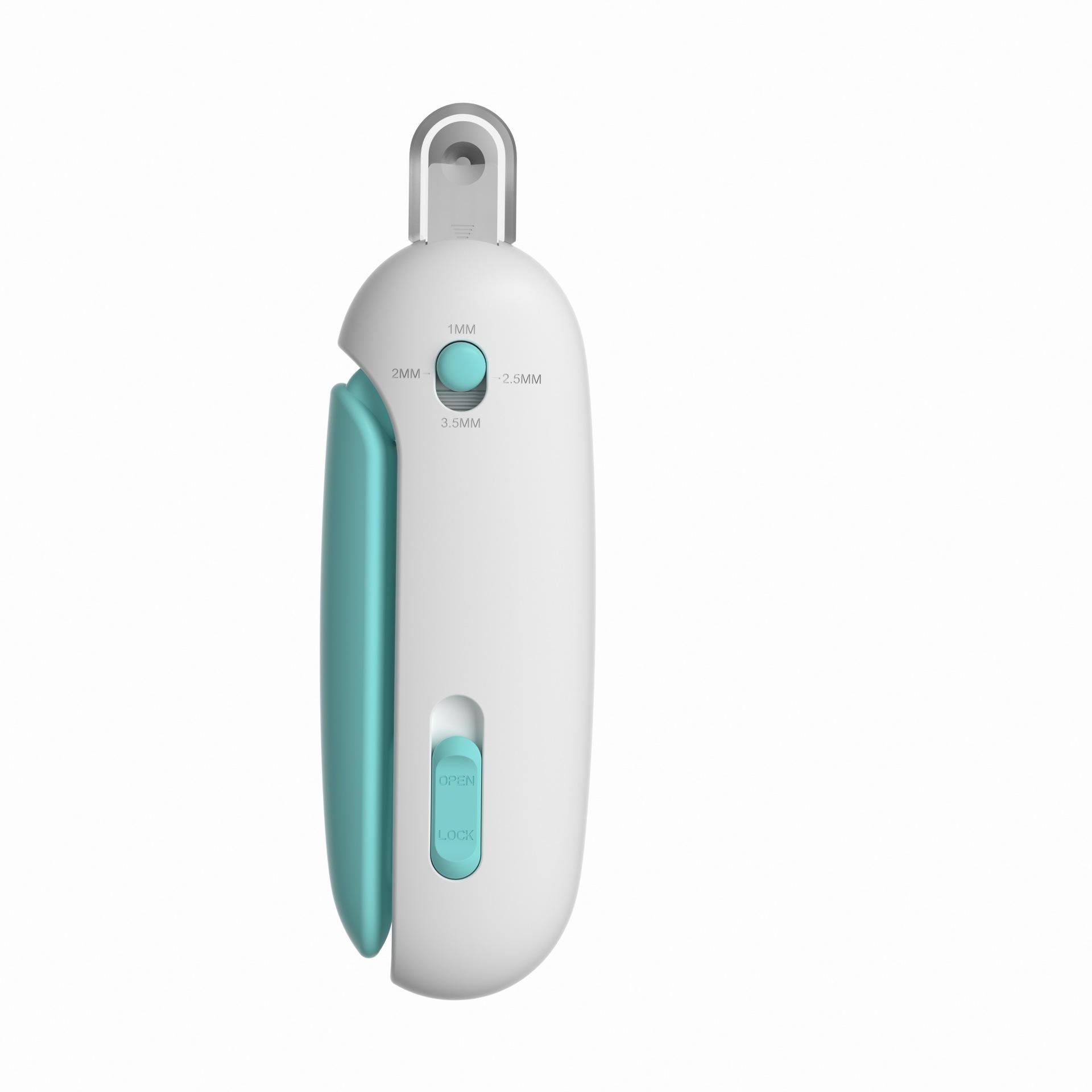 Gravity Push Scissors Cat Nail Clippers Adjustable Round Hole Scissors Rabbit Pet Nail Clippers Novice Small Blind Scissors.