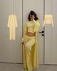 European & American Women's 2025 Summer Casual Long Cardigan & High-waisted Trousers Set.