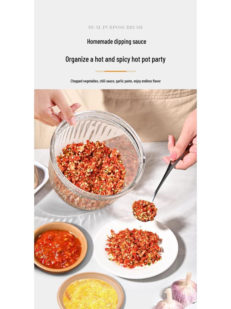 Automatic Multi-Functional Electric Meat Grinder & Garlic Paste Chopper for Baby Food