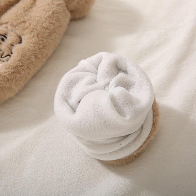 Winter warm plush gloves student writing cartoon panda cycling warm cold gloves velvet men and women