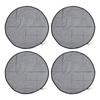 4pcs Mesh Cover for Rain Barrels with Drawstring Water Collection Buckets Tank Protector Bucket Nett