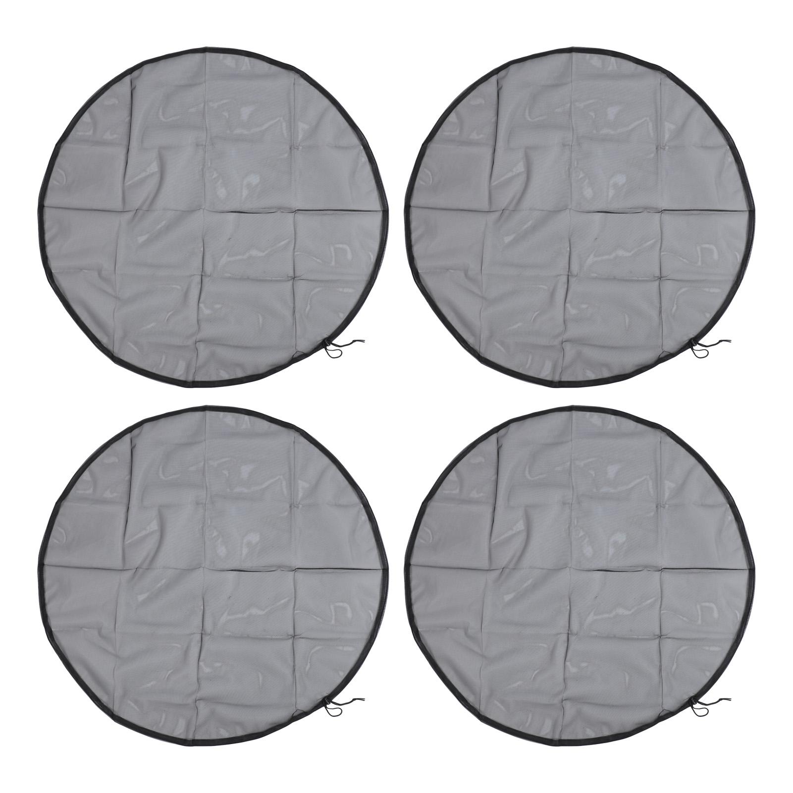 

4 шт. сетчатый чехол для дождевых бочек с шнурком, ведра для сбора воды, защитная сетка для бака, ведро-сетка