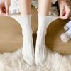 Streetwear Harajuku Style For Girls Lolita Ruffle Socks  White JK Socks Women Cotton Socks