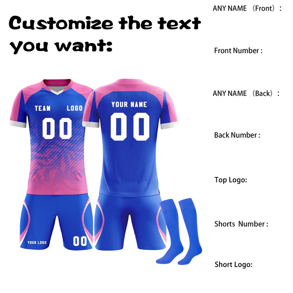 Zrób to sam: Spersonalizowane trzyczęściowe stroje piłkarskie dla dorosłych i dzieci