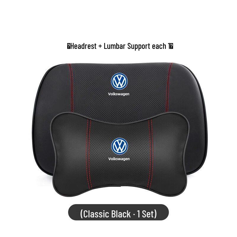 Volkswagen Car Headrest and Lumbar Support for Sagitar, Bora, Tiguan, Tayron, Lavida, Sylphy, Magotan