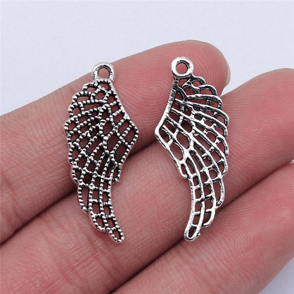 Φτερά Μενταγιόν Γούρια Ανδρικά Κοσμήματα Μαζική Αξιολάτρευτα Στολίδια