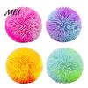 Stress Reduction Gadget Relief Fuzz Ball Toy, TPR Fuzzy Squeeze Fidget Calming Hand Toy Anxiety Relieving Office Desk for Focus Aid, Relaxation
