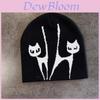 Classic Fox Knit Hat With Warmth For Men And Women Winter Wear