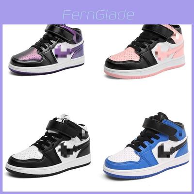 Stylish Breathable Kids Basketball Shoes Aj1 High Top Sneakers For Boys And Girls In Vibrant Colors