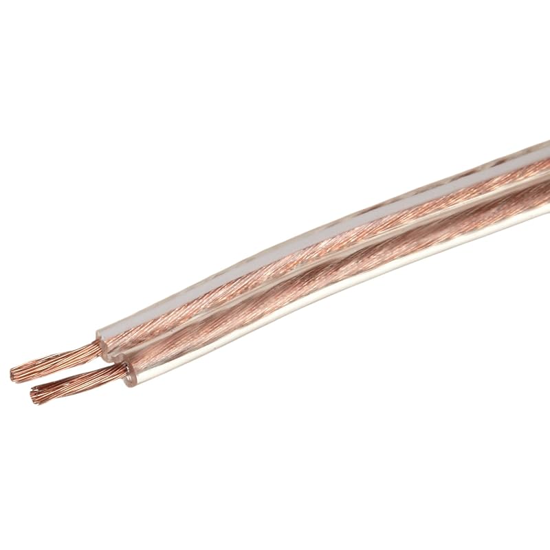 Amazon Basics Speaker Cable, 16 Gauge, 15m, Bronze