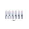 12V DC T5 Auto Car Dashboard Lights 2 3014 SMD Reading Instrument Panel Lamp No Polarity Led Bulb White Accessories