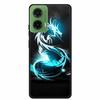 Silicone Painted Cover For Motorola Moto G35 G55 Case Luxury Animal TPU Silicone Soft Back Cover For G55 5G Black Bumper MotoG35