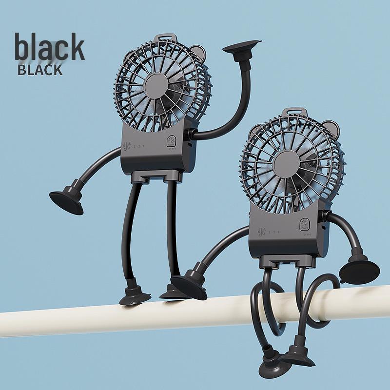 Octopus Suction Cup USB Mini Fan: Quiet, Portable, Universal for Desktop and Kitchen. 3.9 cm x 37 cm