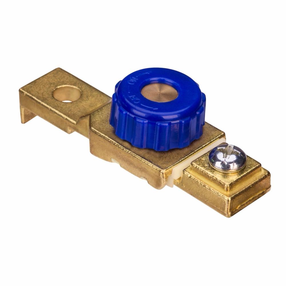 1/2pcs Motorcycle Battery Cut Off Switch  DC12V 80A  Side Post Battery Rotary Disconnect  Anti-leakage Switch For Honda