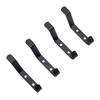 4 Pcs Coat Hooks Wall Mount Coat Hanger Carbon Steel Screw In Wall Hooks for Hanging Heavy Duty S