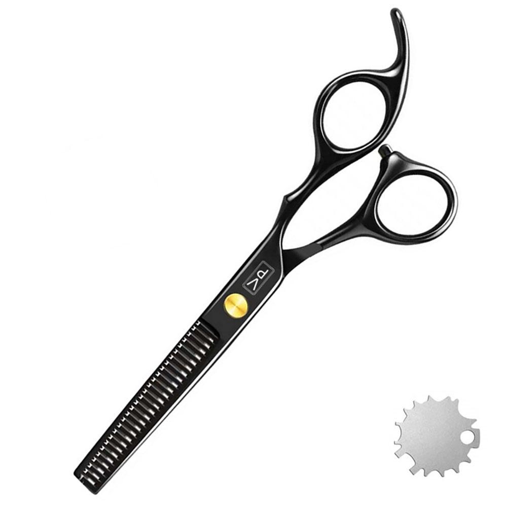 Profesjonalny Zestaw Nożyczek Fryzjerskich Nożyczki do Włosów Salon Fryzjerski Fryzjer Grzebień z Ogonkiem Peleryna do Włosów Grzebień do Strzyżenia Narzędzie do Stylizacji