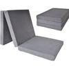 Folding Mattress - Guest - Grey - 195x80x10 Cm - Anti-allergenic: Non - 1 Place