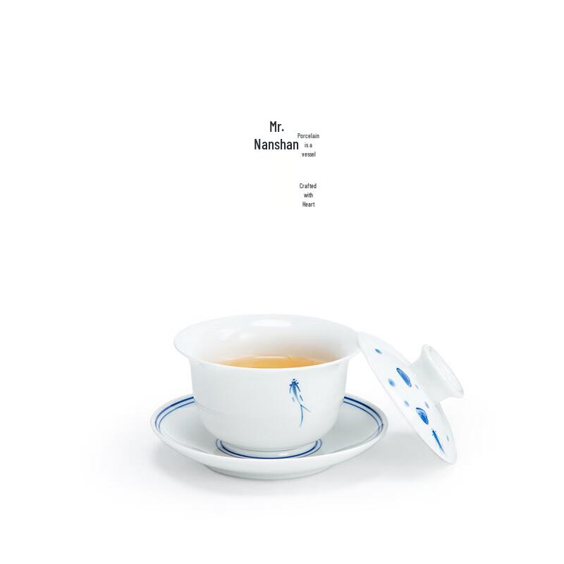 

Nanshan Mr. Hand-painted Ceramic Kung Fu Gaiwan