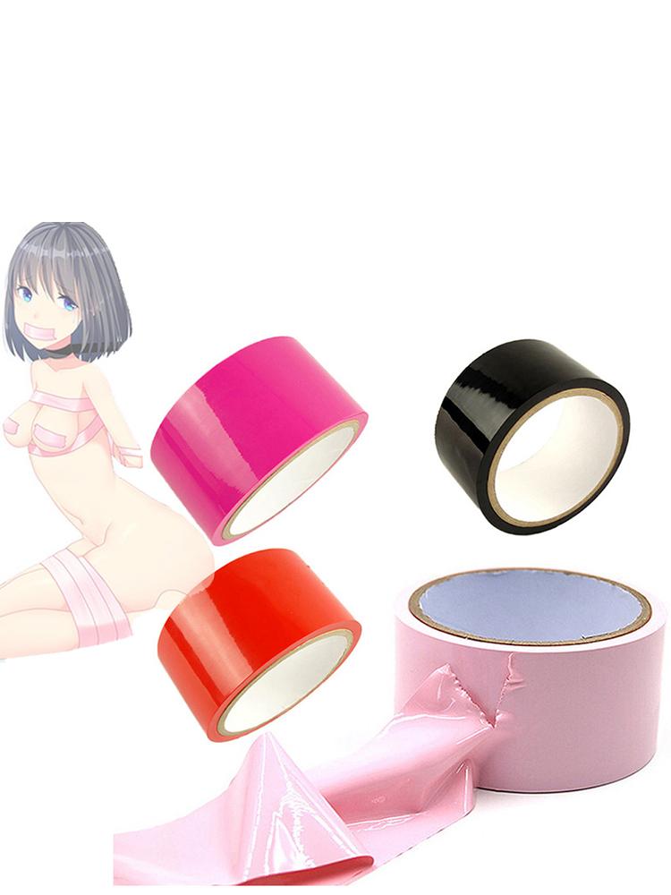 Bondage Tape  Fetish Slave Sex Toys Harness Body Restraint Electrostatic Belt Provocative Alternative Tied Self Adhesive Toy