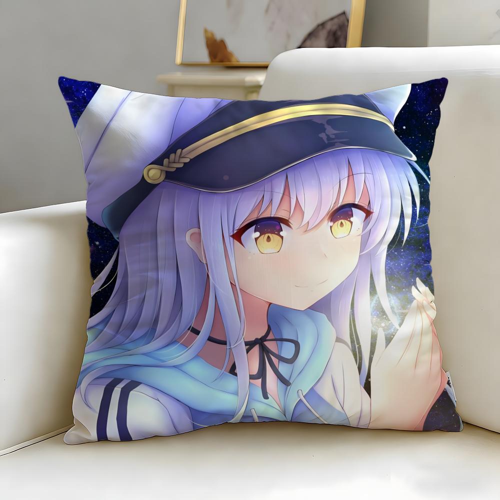 mystery anime ISLAND Cushion Cover Soft  EasyWash Pillow Case  Versatile for Couch Bed Travel and Office