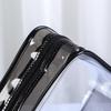 PVC Clear Travel Storage Bag Waterproof Durable Toiletry Makeup Organizer for College Dorm Bathroom Vacation