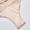 Lightweight Tummy-Control Shaper Seamless Triangle Front-Closure Cross-Back Women's Bust-Supporting Body-Shaping Bodysuit