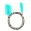 Aquarium Filter Brush Hose Clean Brushes Stainless Steel Flexible Cleaner Brush