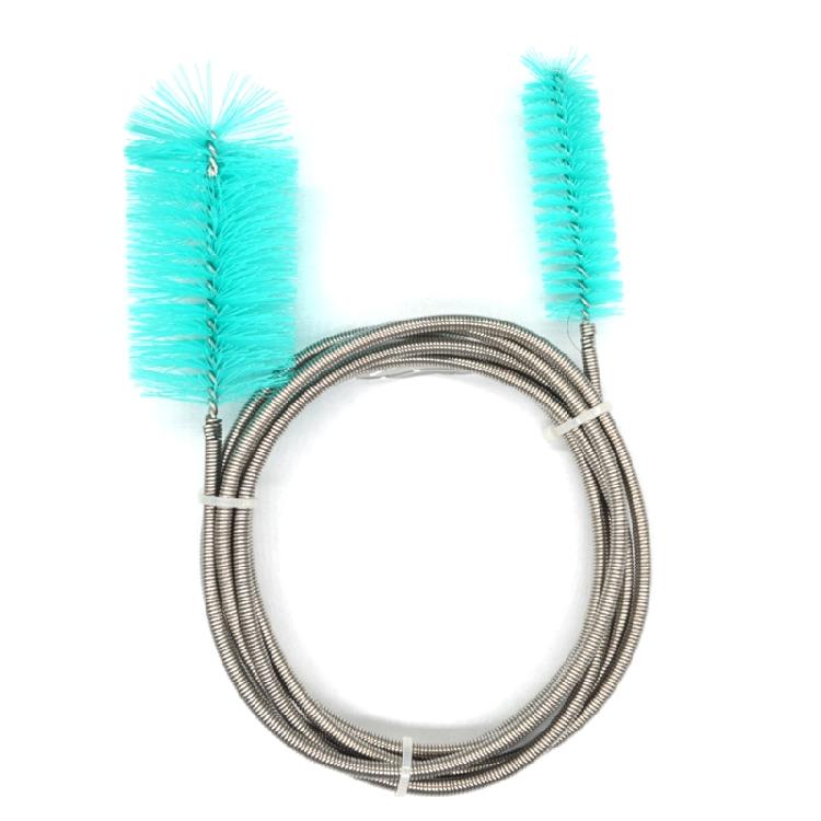 Aquarium Filter Brush Hose Clean Brushes Stainless Steel Flexible Cleaner Brush