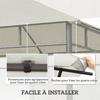 Replacement canopy for pavilion gazebo tent replacement roof garden gazebo polyester 180 g/m² 3 x 3 m grey