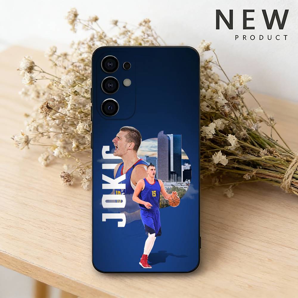 Nikola Jokic 15 MVP Phone Case For Samsung S26,25,24,23,22,21,20,30,Ultra,Plus,Fe,Lite Black Shell