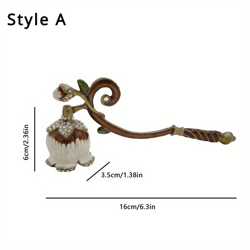Effortlessly Extinguish Your Candles with This Rustic Metal Candle Snuffer - Vintage Accessories for Home Decor as the picture