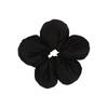 Trendy Oversized Blue Flower Scrunchie Headdress Women Girls Design Rubber Elastic Hair Band Vacation Hair Accessories